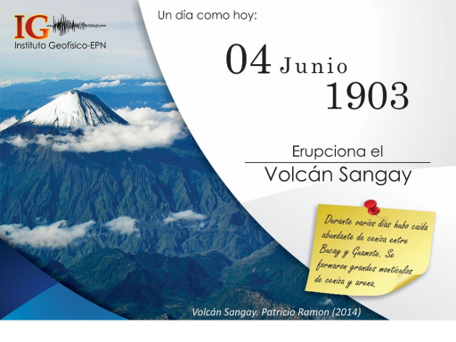 Erupción 04 Junio 1903