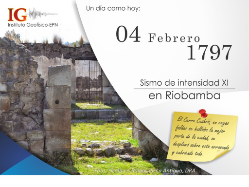 Sismo 04 Febrero 1797